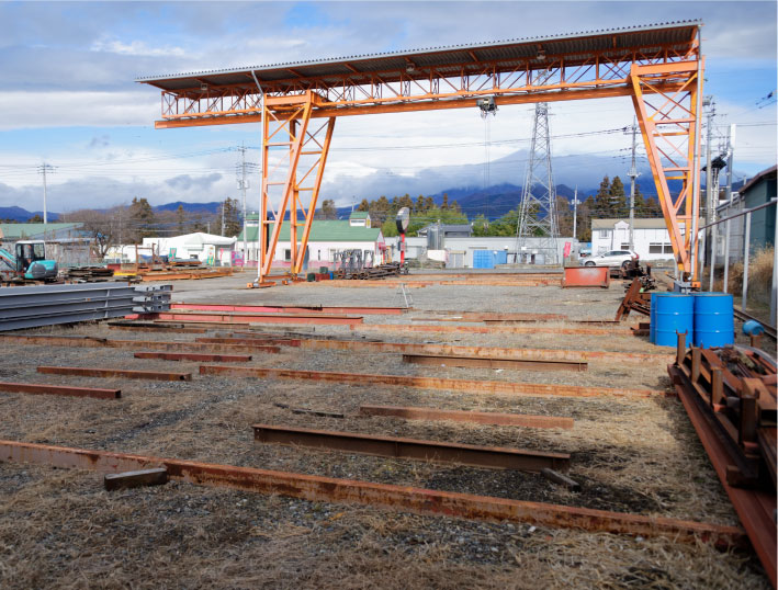 屋外ストックヤード 4